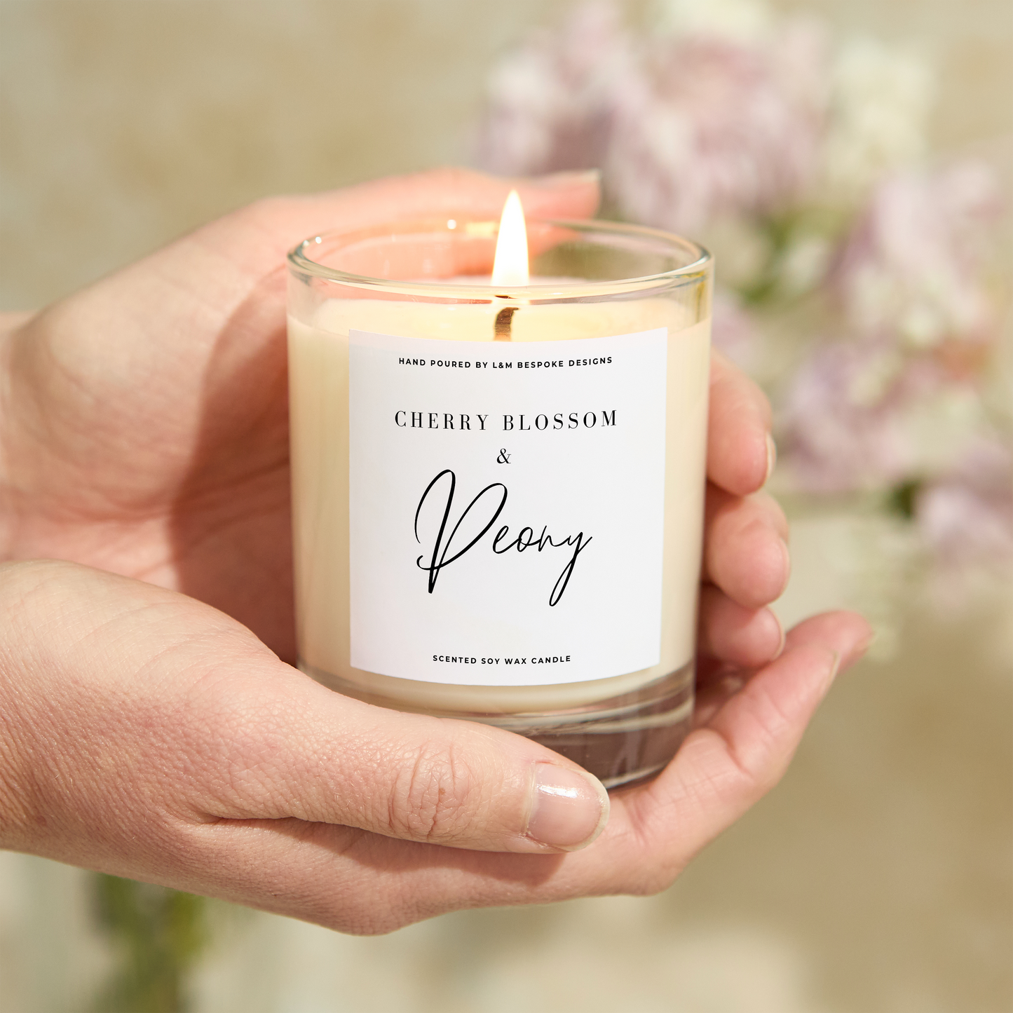 Cherry Blossom & Peony Candle