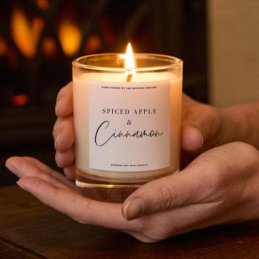 Spiced Apple And Cinnamon Candle