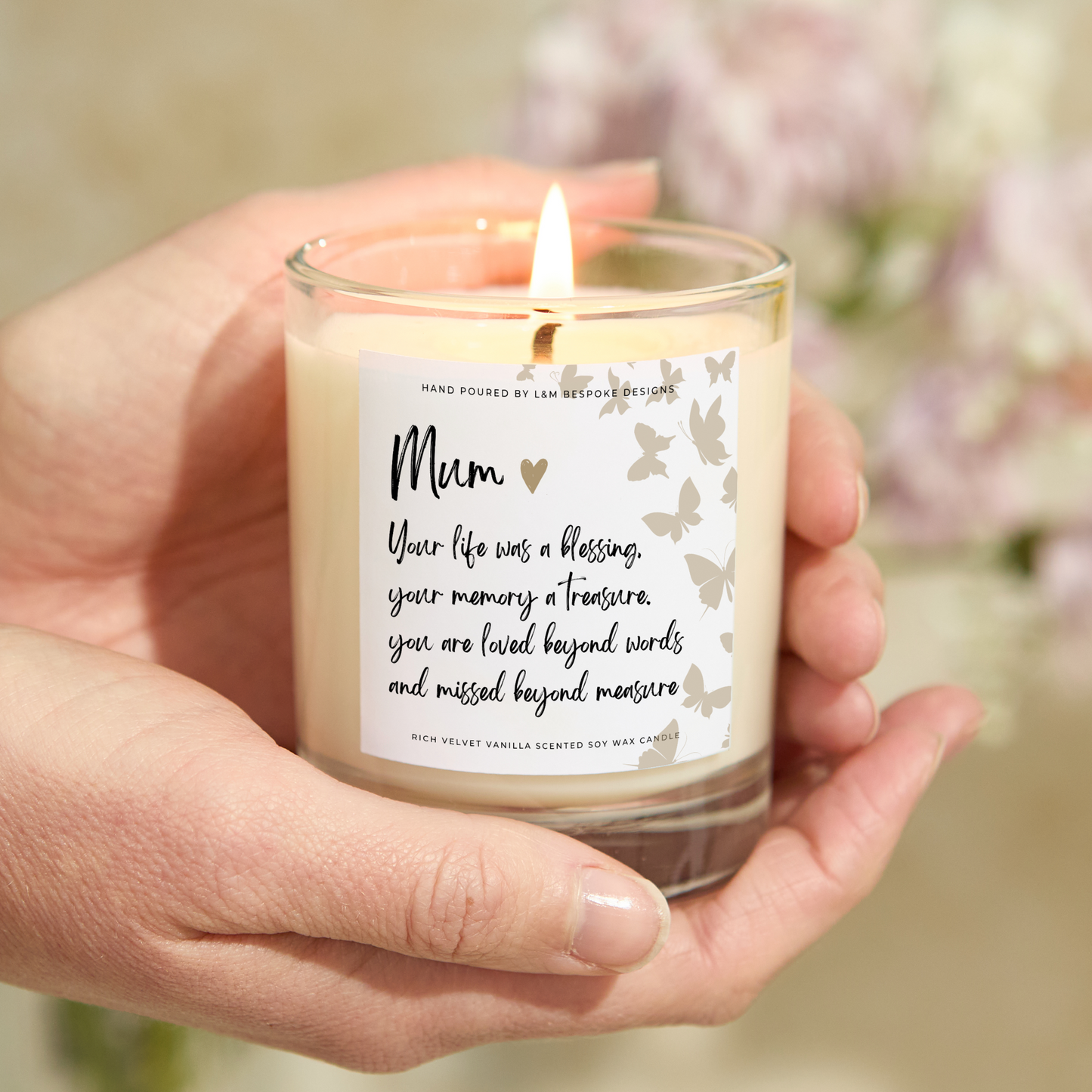Mum Memorial Candle