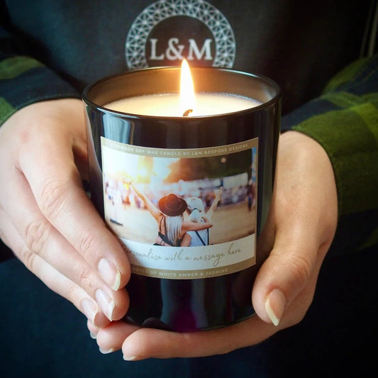 Personalised Photo Candle & Gift Box