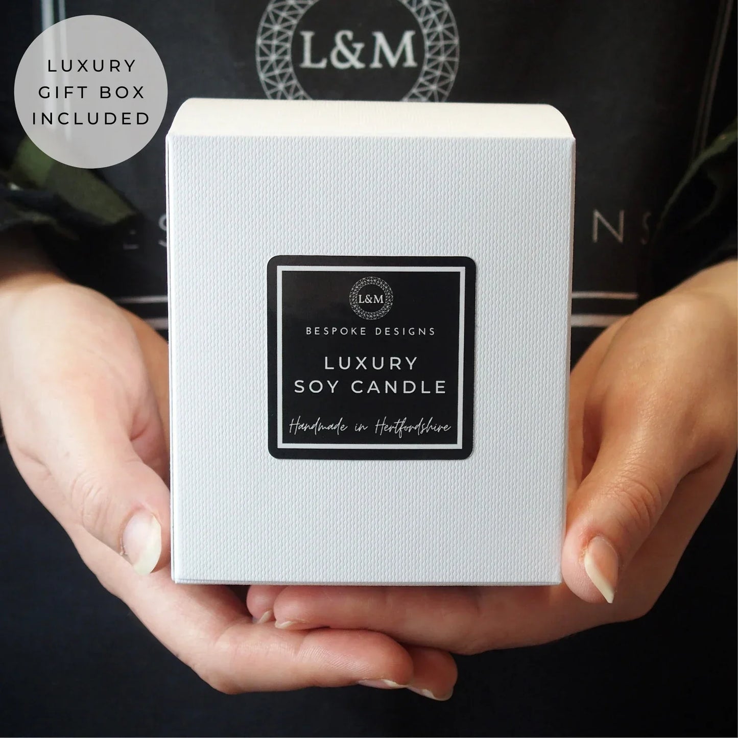 Personalised Photo Candle & Gift Box